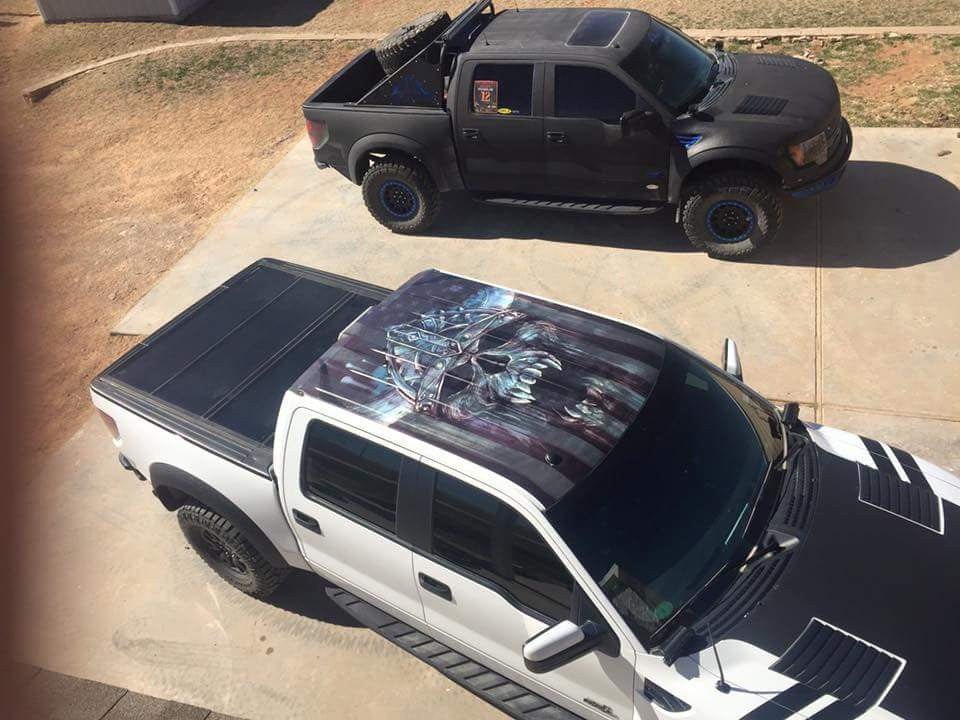 Custom 3m Printed and Laminated Roof Wraps