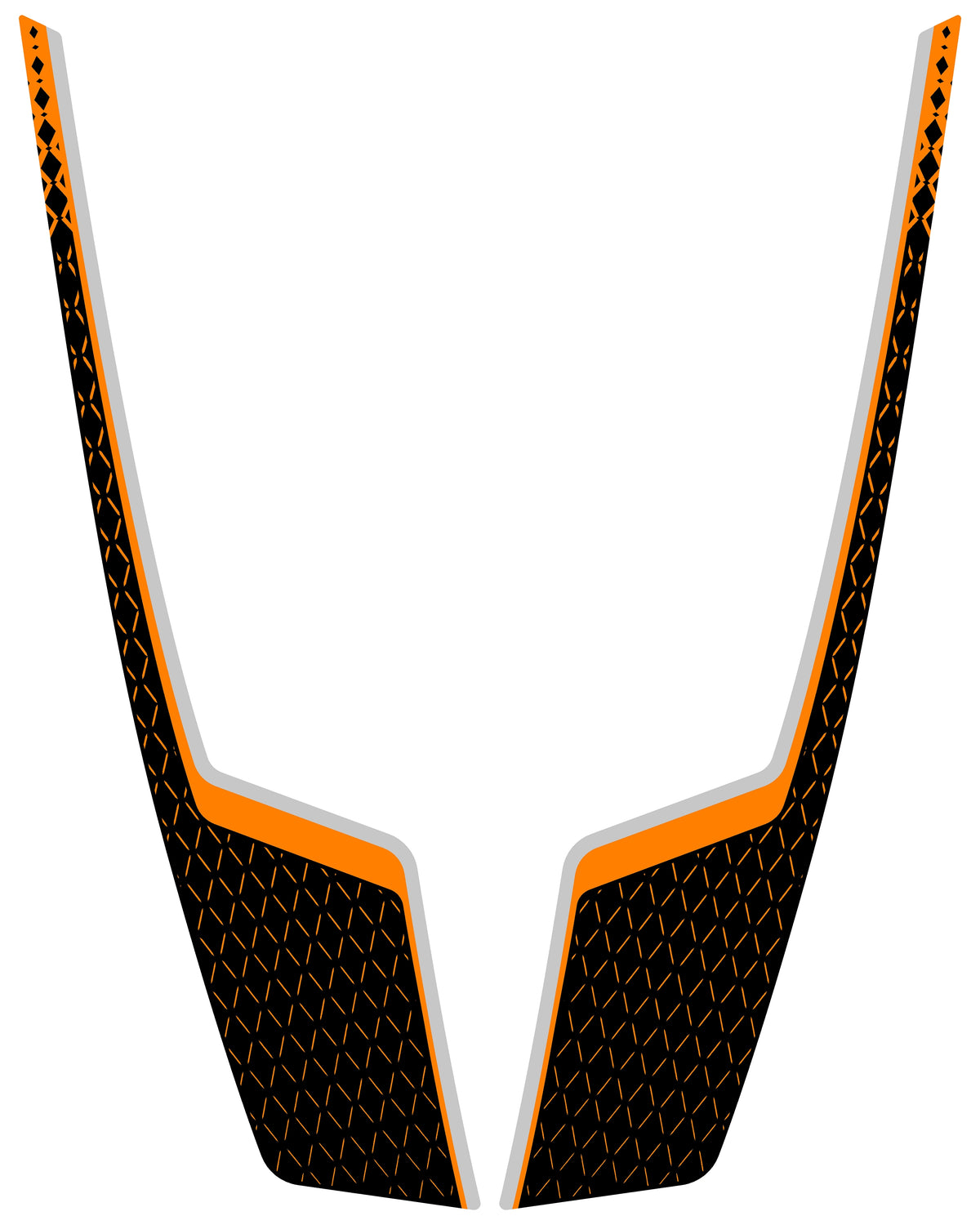 35 oem Style Hood Stripes