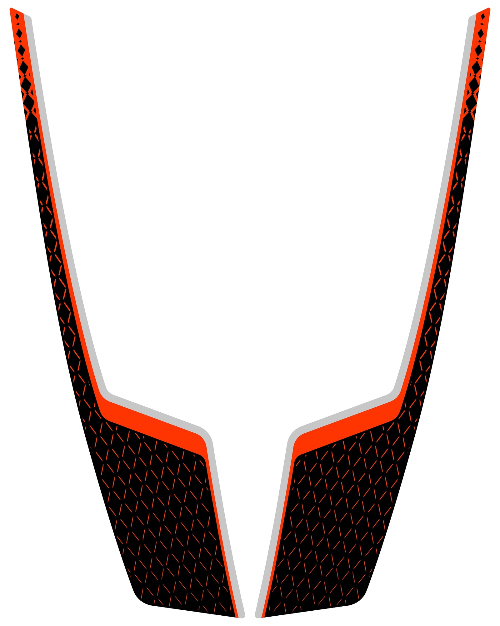 35 oem Style Hood Stripes