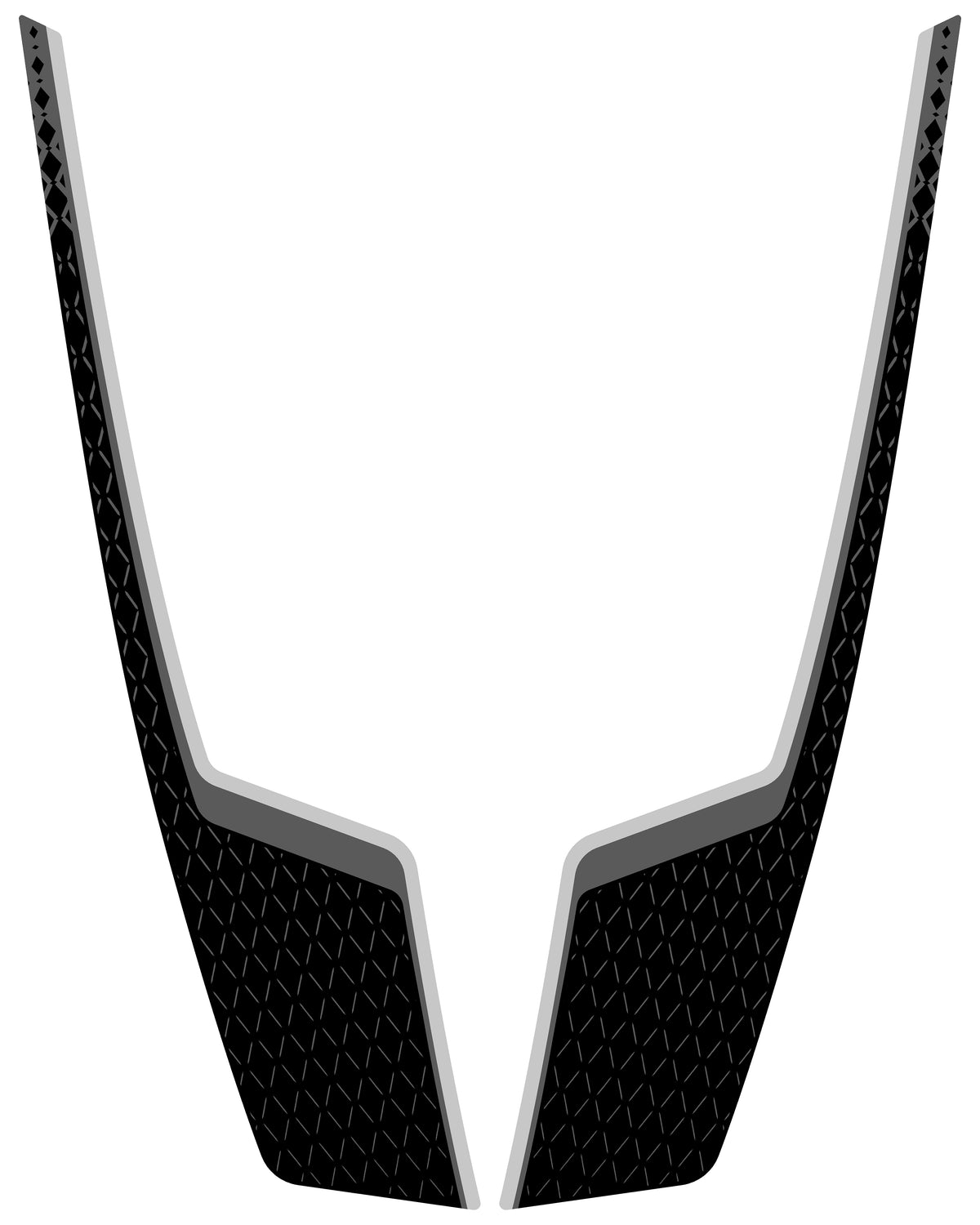 35 oem Style Hood Stripes