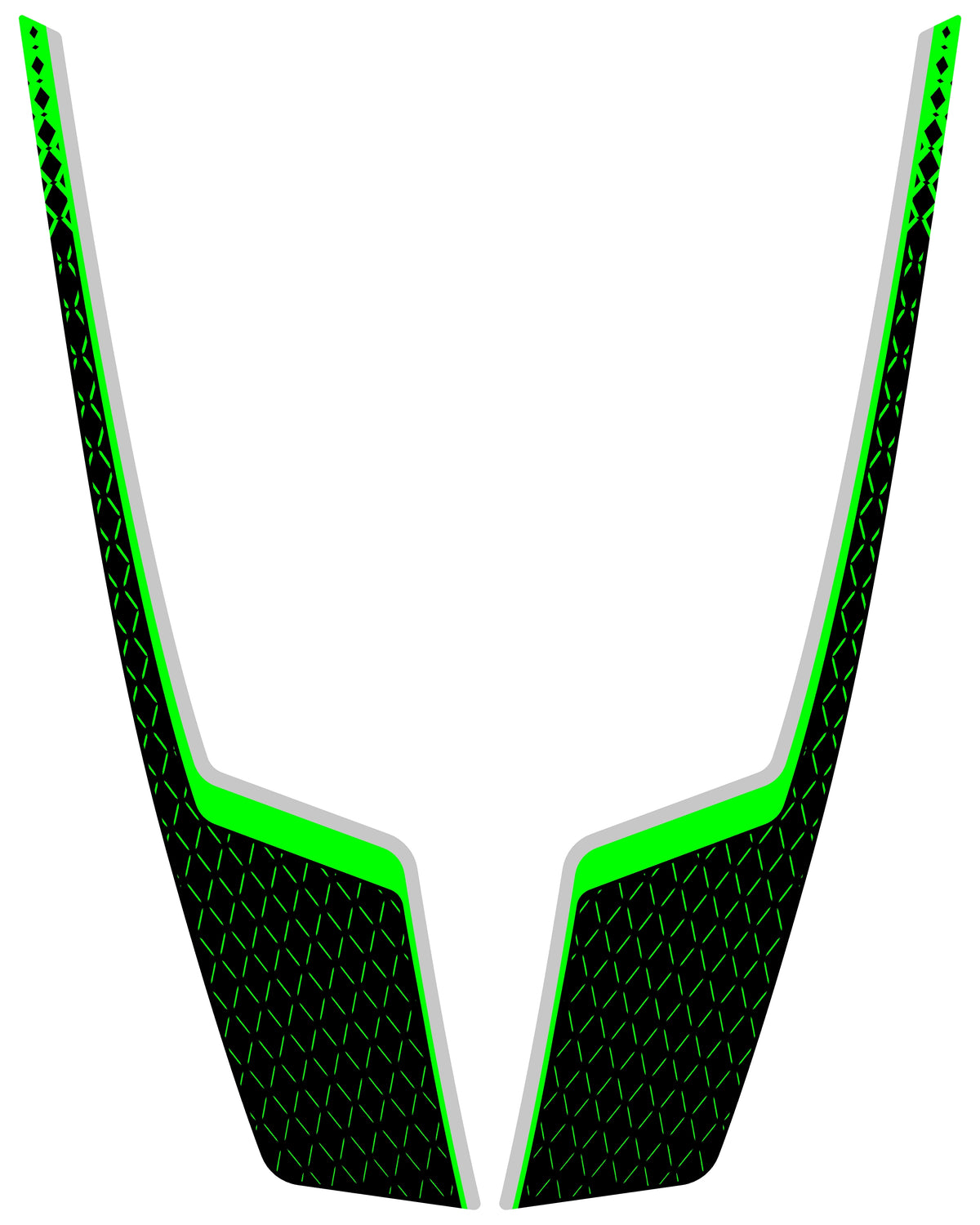 35 oem Style Hood Stripes