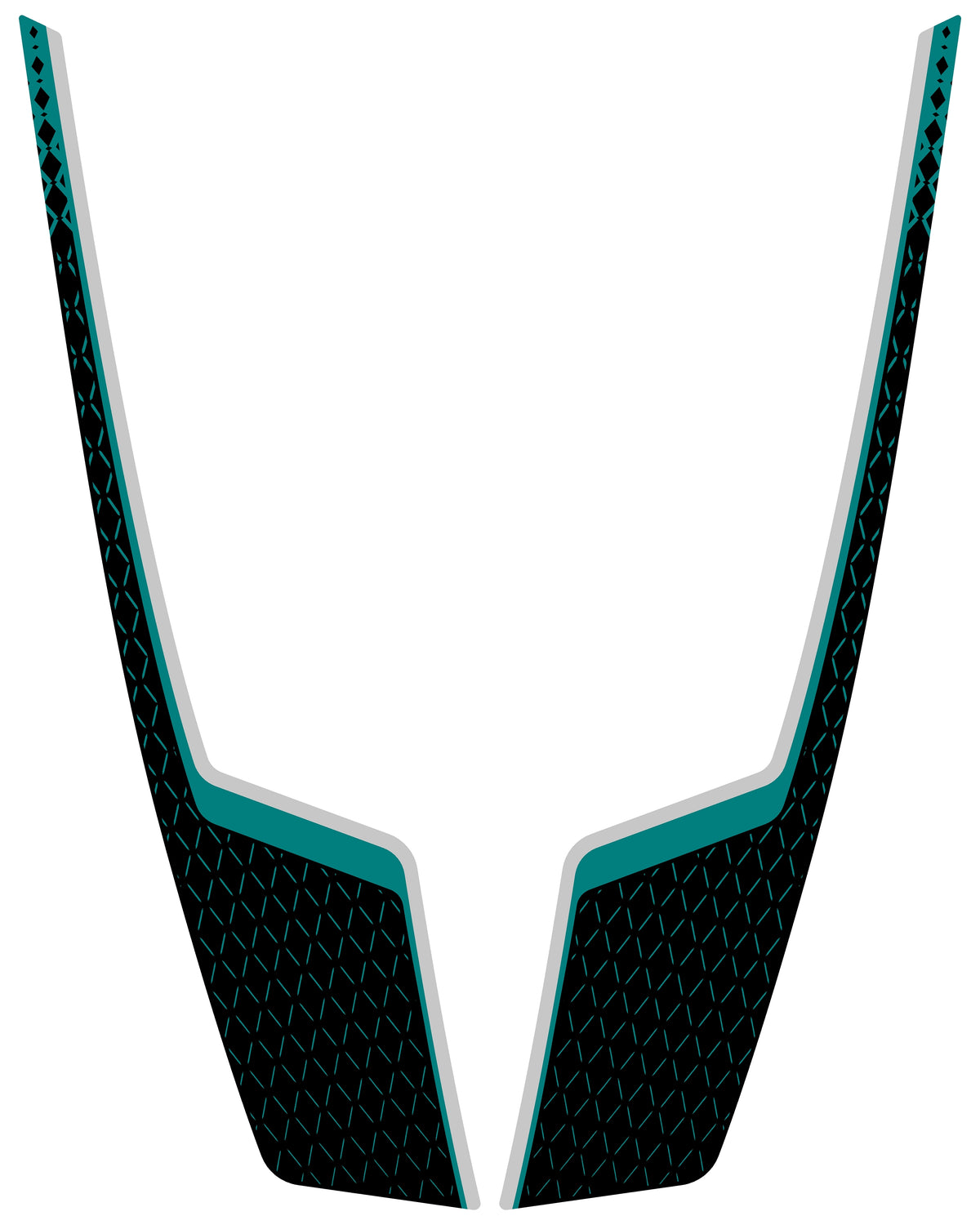 35 oem Style Hood Stripes