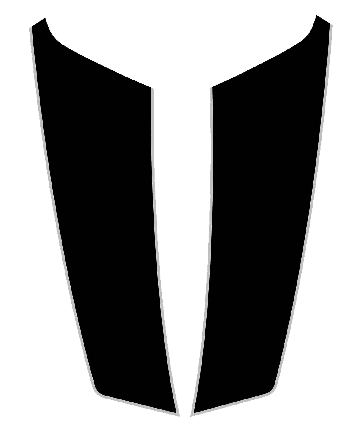 19&#39; 20&#39; OEM HOOD STRIPES