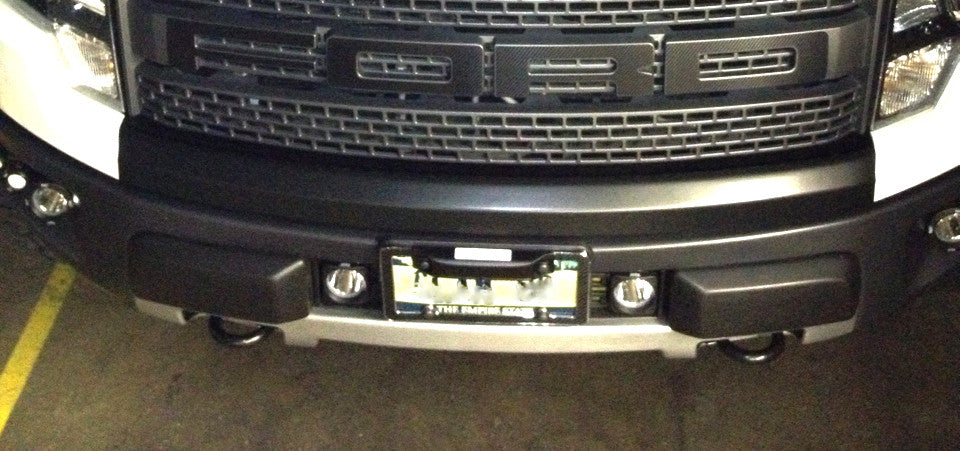 Matte Black Bumper Valance Strip