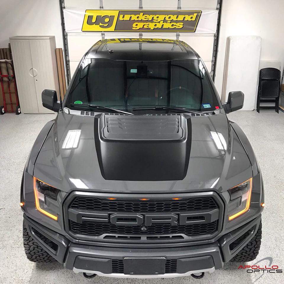 2017 CENTER Hood Stripe