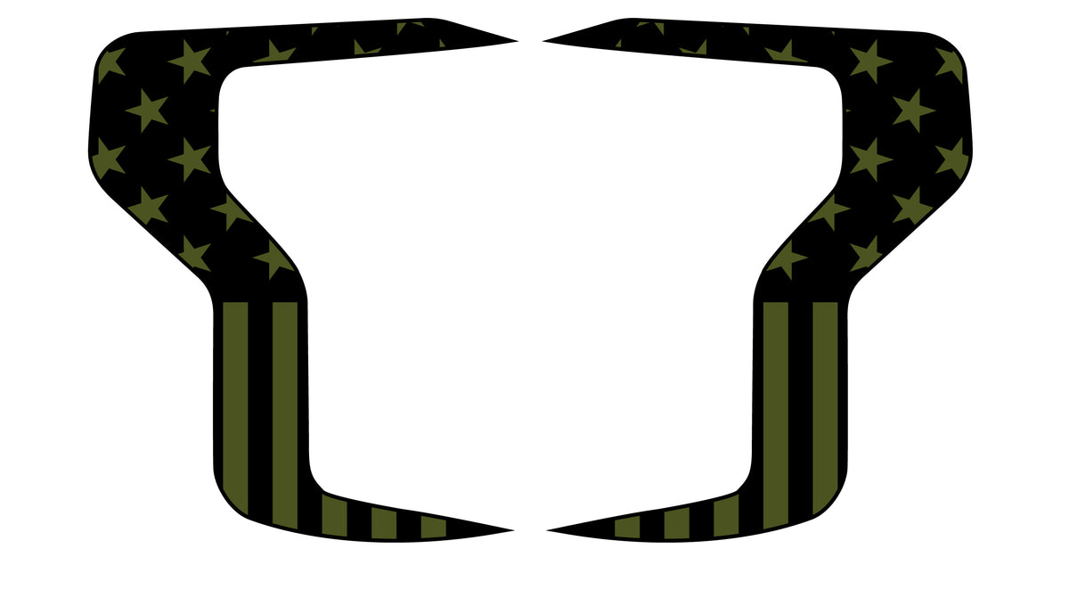 Gen 2 Taillight Demon Eyes Flag