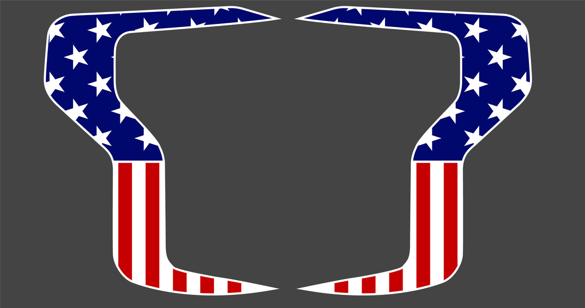 Gen 2 Taillight Demon Eyes Flag