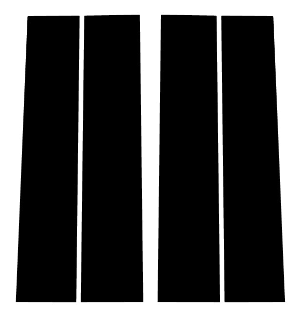 Gen 1 B-Pillar Overlay Set