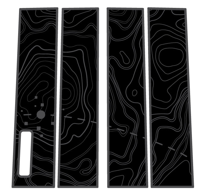 GEN 3 BLACKOUT Edition B-PILLARS