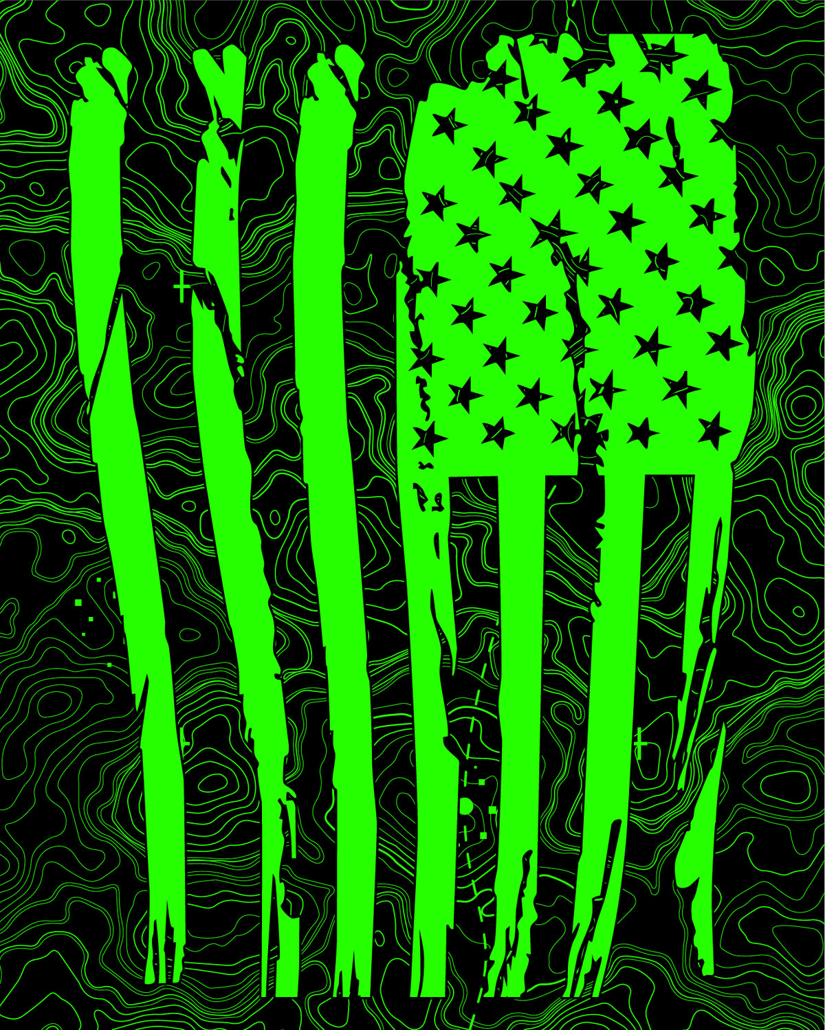 Gen 3 Topo Moonroof Flag