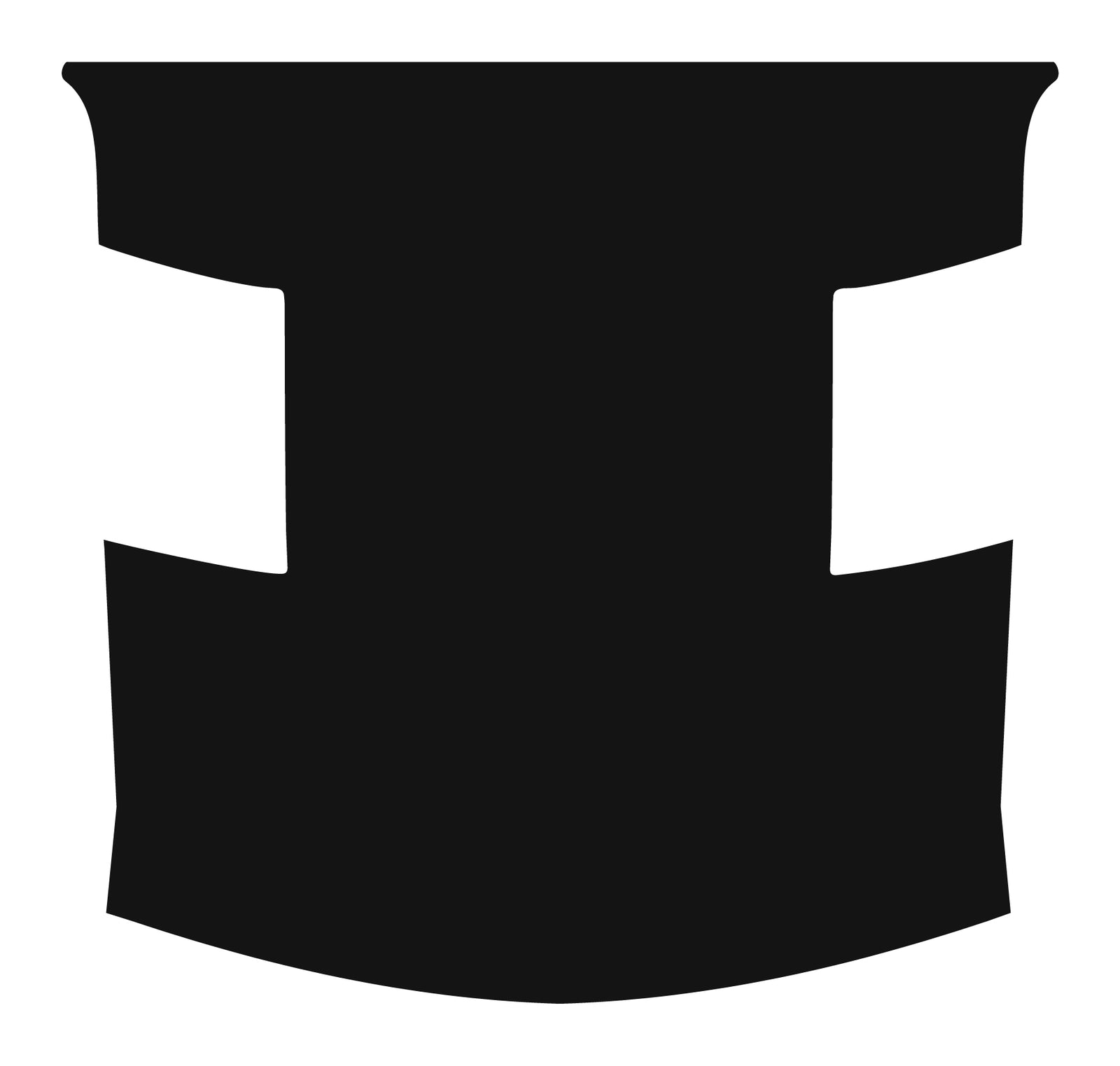 Full Length Matte Black Hood