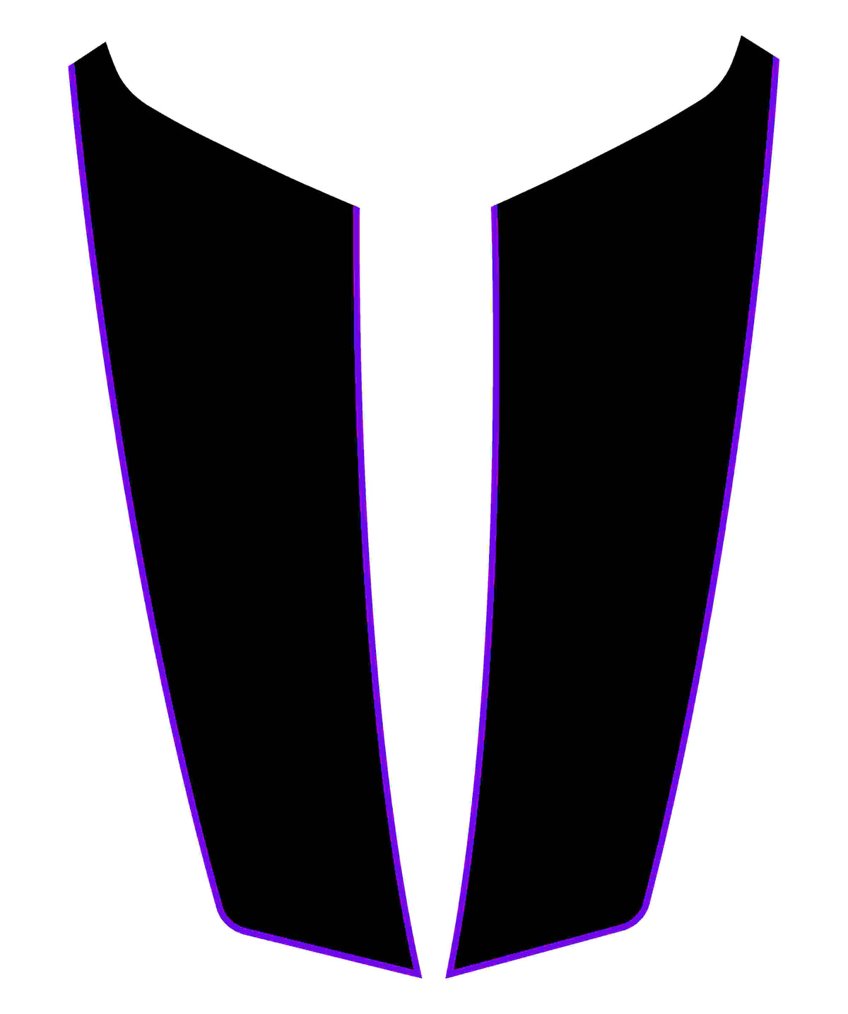 19&#39; 20&#39; OEM HOOD STRIPES