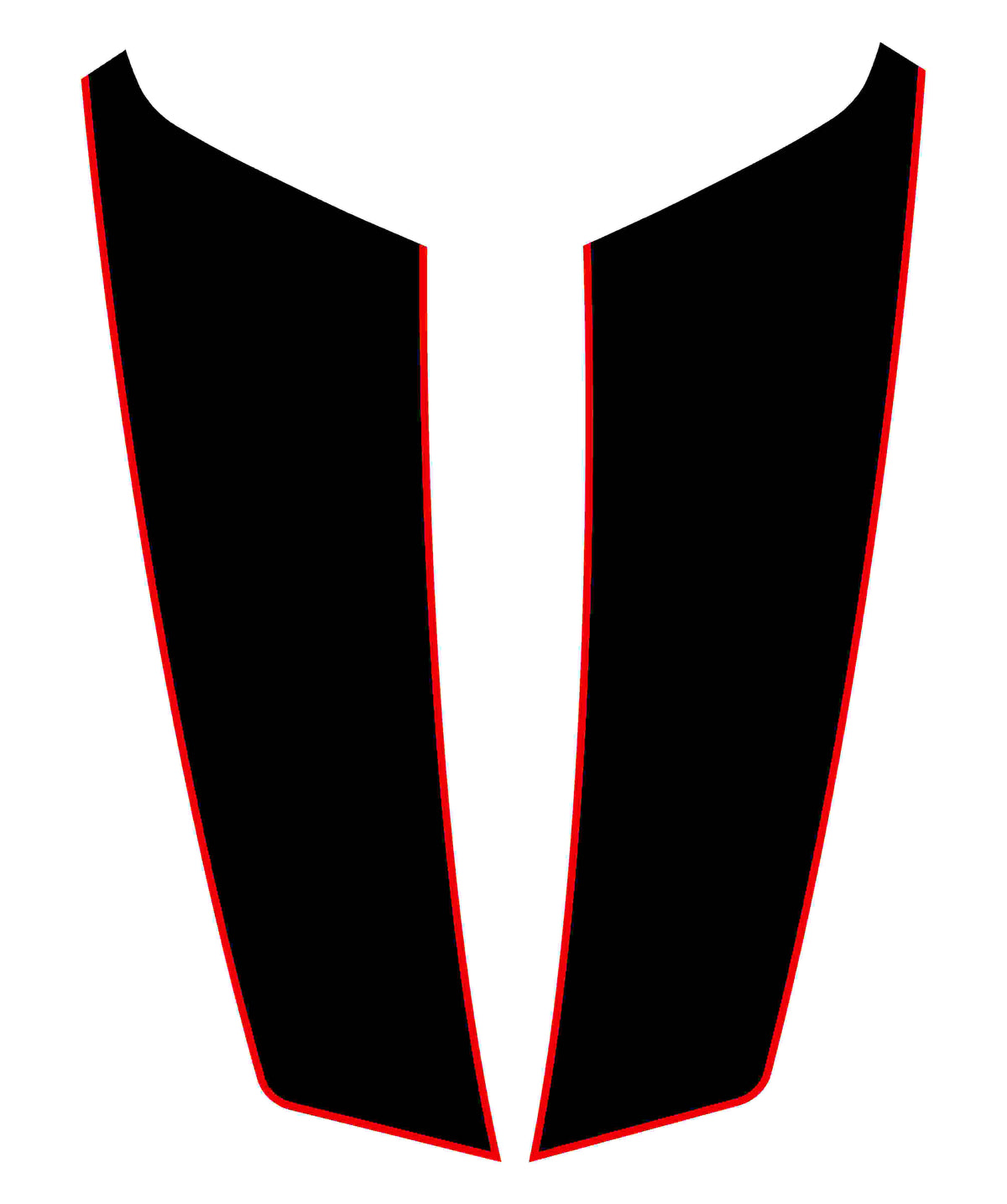 19&#39; 20&#39; OEM HOOD STRIPES