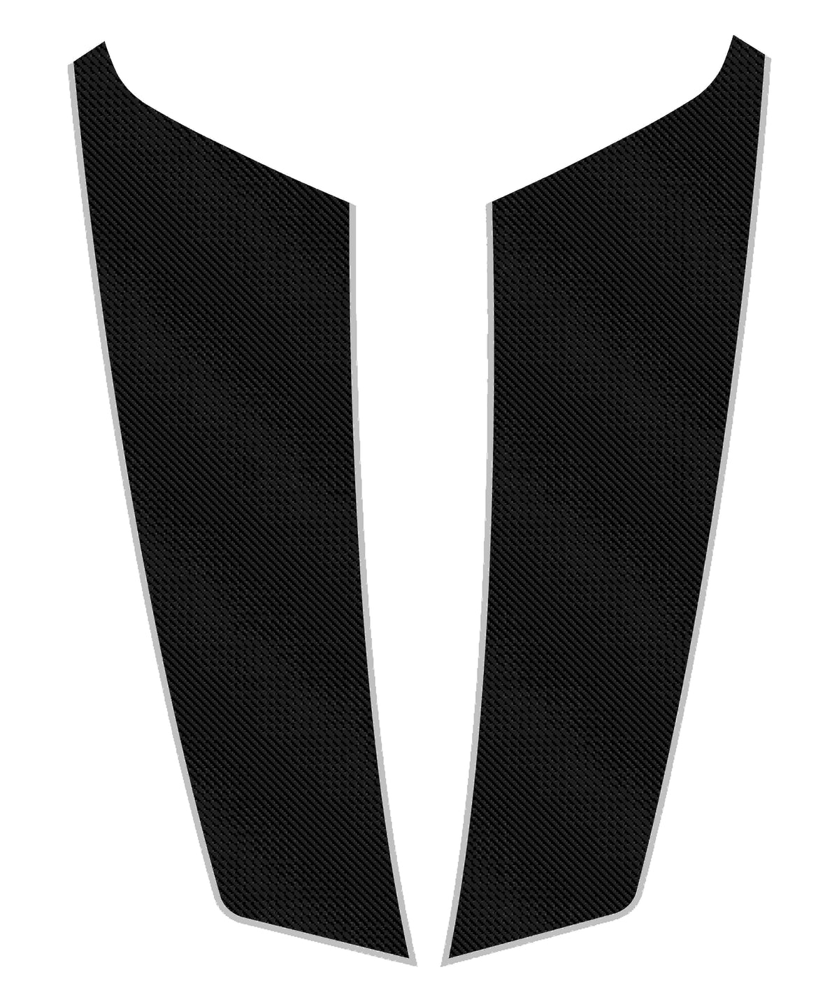 19&#39; 20&#39; OEM HOOD STRIPES