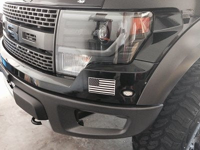 Black &amp; Gray American Flag