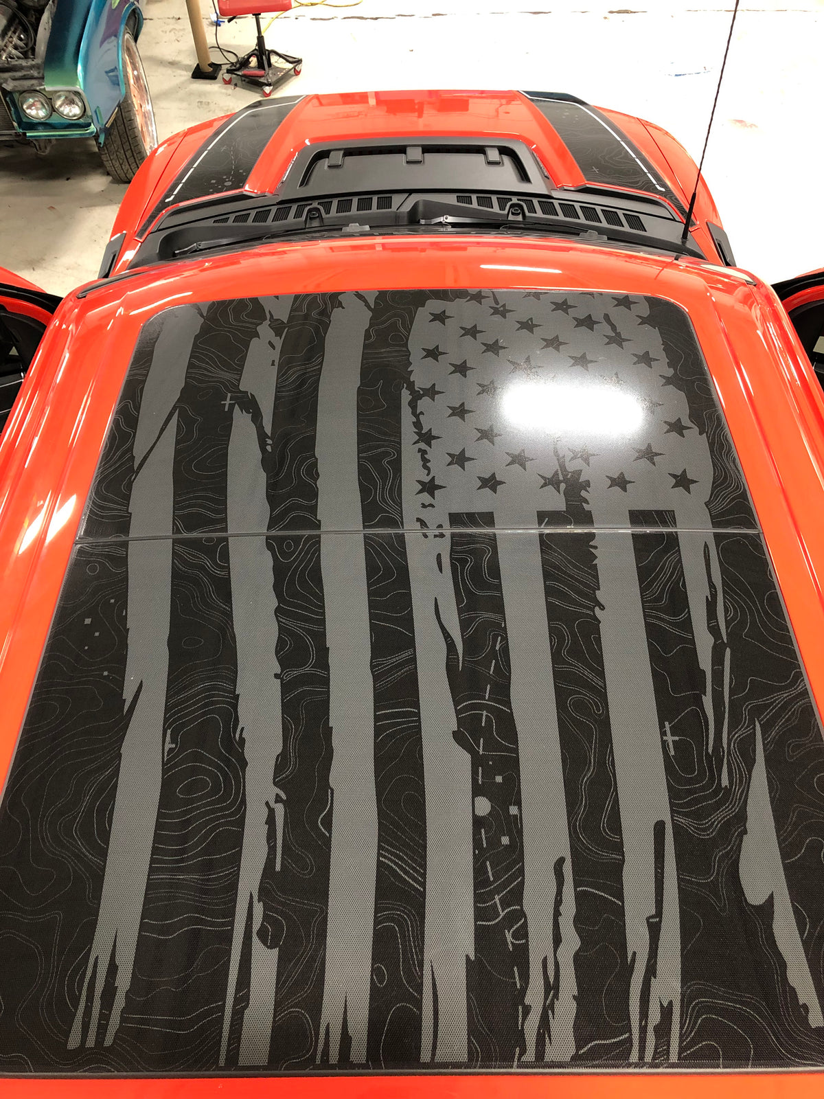 Gen 3 BLACKOUT Edition Moonroof Flag