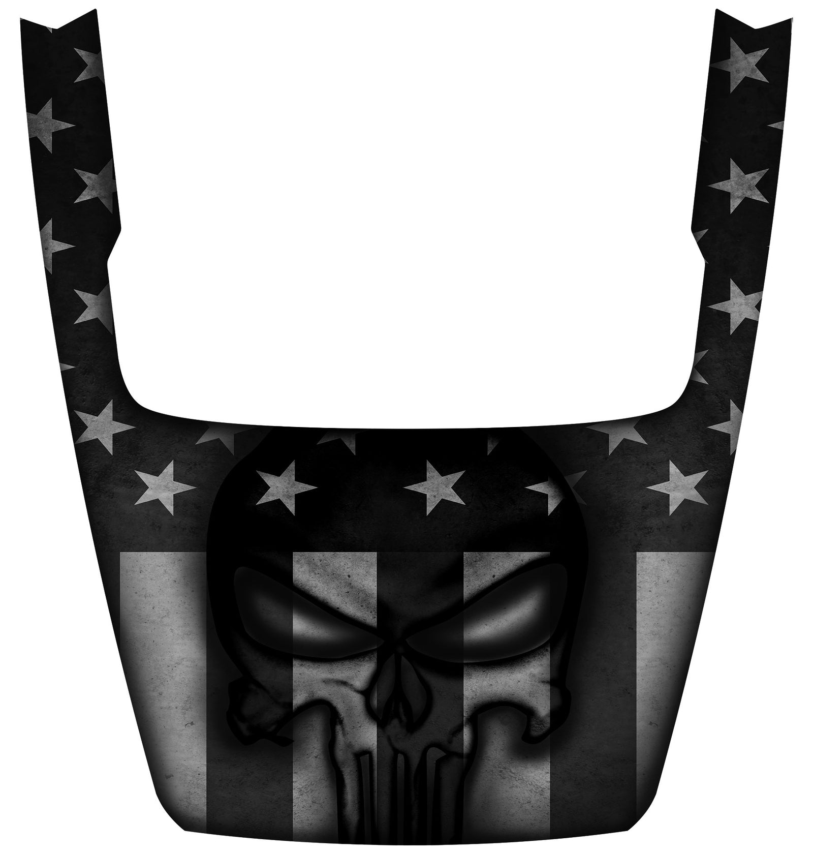 2017 CENTER Hood Stripe